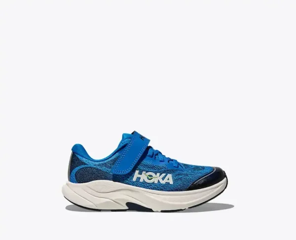 HOKA Rincon 4 Electric Cobalt Varsity Navy (Little Kids)