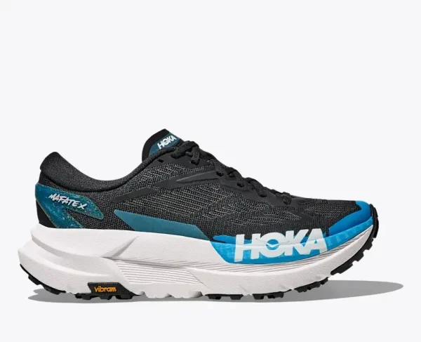 HOKA Mafate X Black Skyward Blue