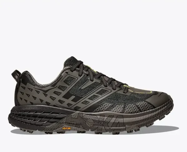 HOKA Speedgoat 2 Black Asphalt Grey