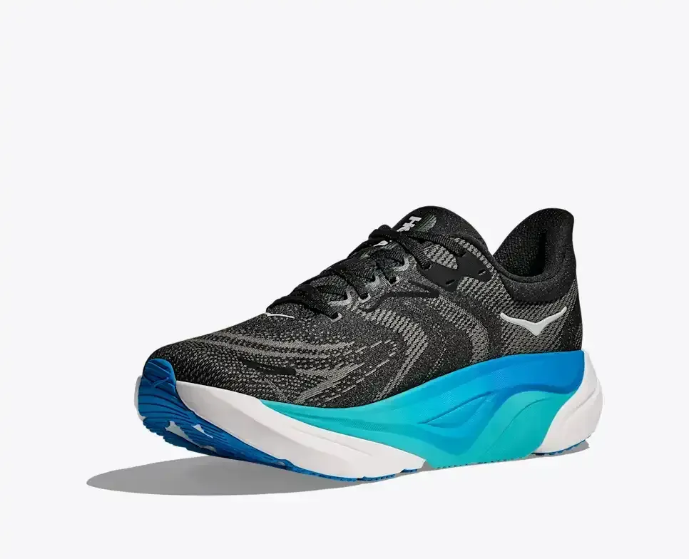 HOKA Arahi 8 Black Skyward Blue