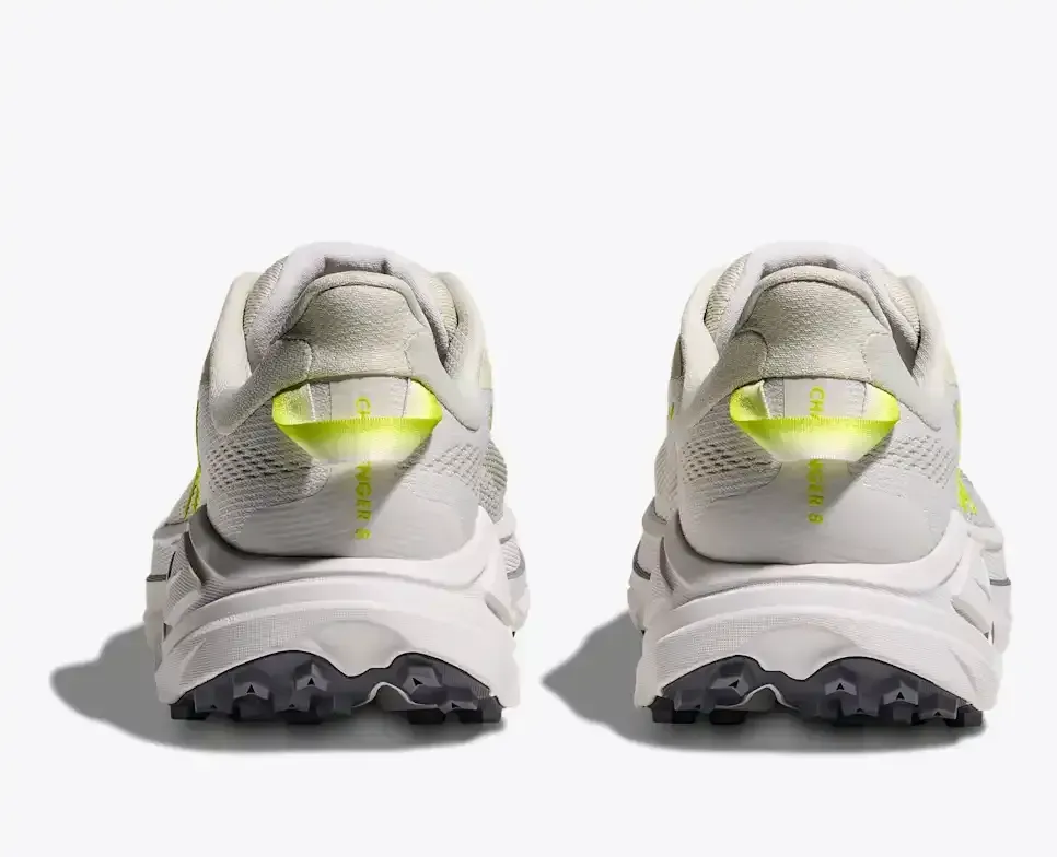 HOKA Challenger 8 White Neon Citrus
