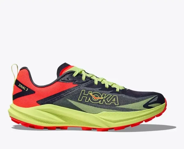 HOKA Zinal 3 Squid Ink Neon Yuzu