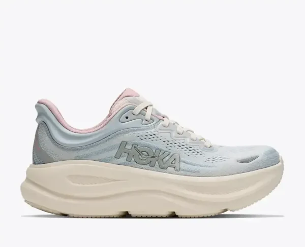 HOKA Bondi 9 Alabaster Mineral Blue (Women's)