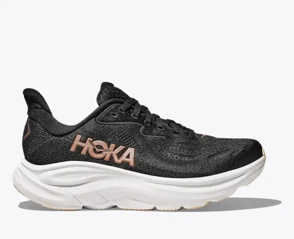 HOKA Clifton 10 Black Rose Gold (Women's)