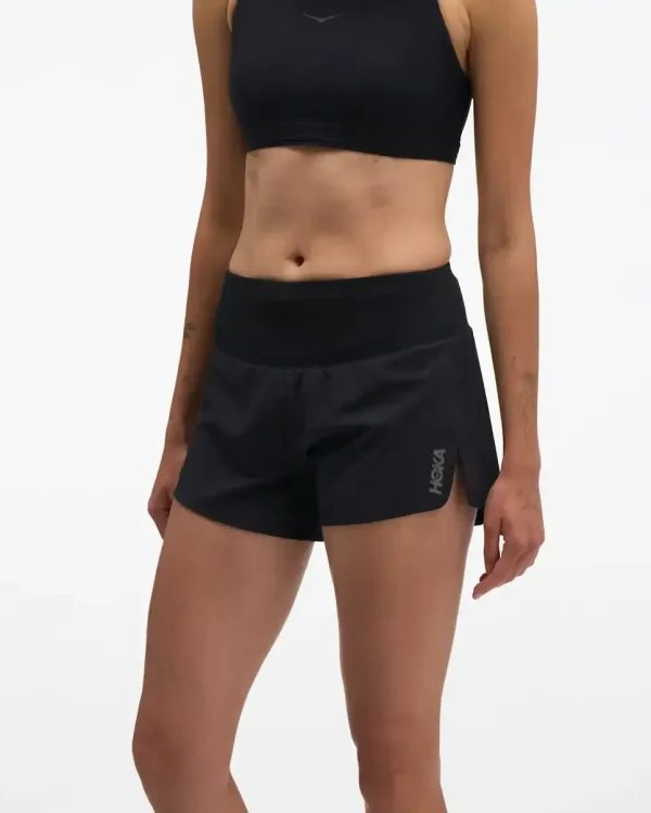 HOKA Glide Short MR 3.5” Brief Black (Women's)